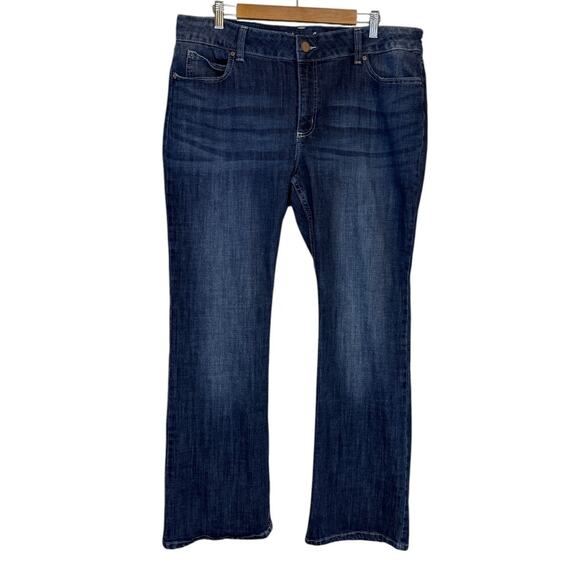 Wrangler Jeans Women 37 Blue Bootcut Denim Western‎ Rodeo Cowgirl Festival Work - Picture 1 of 8